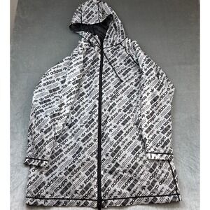 Adidas By Alexander Wang Parka Jacket Full Zip Hooded Size Large